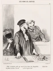 Daar is de openbare aanklager die u onaangename dingen vertelt...