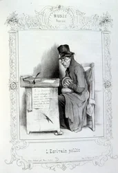 illustraties over ideeën en legendes Philipon onder de titel Les Cent en Robert Macaire