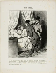 "- Mijn beste vriend, we hebben gisteren in het theater vernomen dat een heer per ongeluk op uw voet is gestapt.... We zijn gekomen om zijn adres te krijgen en we staan te popelen om aan te kondigen dat de zaak is geregeld.... Hij wacht vanmorgen op je in 
