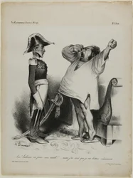 "Sire! Lissabon is veroverd. - aaaah!!.. en ik droomde dat ik moedig had gevochten!" plaat 304