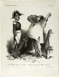 "Sire! Lissabon is veroverd. - aaaah!!.. en ik droomde dat ik moedig had gevochten!" plaat 304