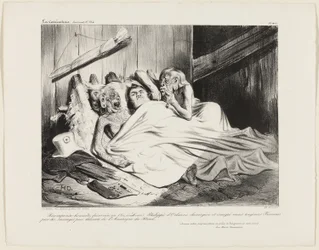 Een eerlijke beloning die in 1800 door de preutse wilden van Noord-Amerika werd geschonken aan Louis-Philippe van Orléans, chirurg en expatriate, maar nog steeds een Fransman. (Ik groet u, gracieuze Black Lady, de Heer is met u.) Een Namaquan Ave Maria, pl