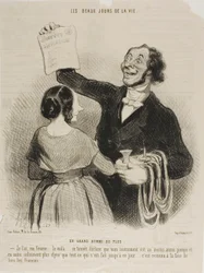 Een andere grote man. "Ik heb het in mijn hand, mijn liefste... hier staat het op schrift.... dit document bevestigt dat mijn uitvinding een goed gepompte en oneindig veel clysterischer machine is dan alles wat tot nu toe is uitgevonden... alle Fransen moe