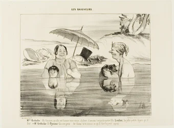 Madame Greluche: "Oh, Gustave, wat goed! Een echte weldadige warmte! Kijk naar onze zoon Loulou; wat een schattig gezichtje trekt hij!" Meneer Greluche: "En Pyramus, hij is bang, bang als een hond. Als je eens wist wat hij nu aan het doen is, de kleine deu