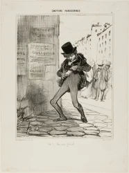 Beroofd! Empty-Pocket Street..., plaat 13 van Émotions Parisiens