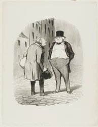 De Bourgeois en zijn kleermaker, plaat 5 uit Les Bons Bourgeois