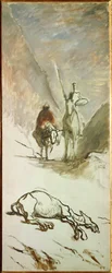 Don Quijote en de dode muilezel