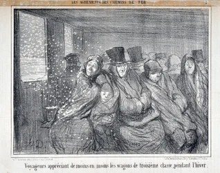 Illustratie voor de serie "Les Agrements des Chemin de fer"