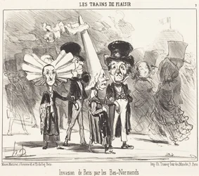 Invasie van Parijs door de Bas-Normandiërs