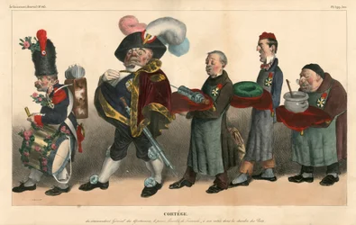 La Caricature (1830) politiek, Satirisch in Kleuren