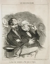 De bank van kunstliefhebbers