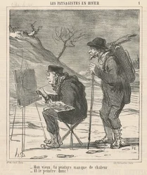 Mijn oude, je schilderij mist warmte...