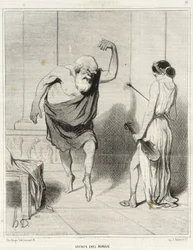 Socrates bij Aspasia