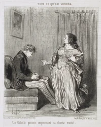 Een Parijse Othello die zijn kuise wederhelft verdenkt