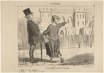 Een dialoog bij Pointe St. Eustache