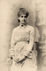 Portret van Edith Sara Watson 1880 (foto)