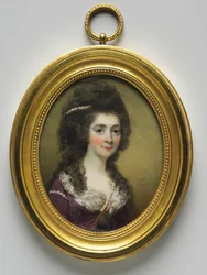 Portret van een vrouw, genaamd Mrs. Close, 1786