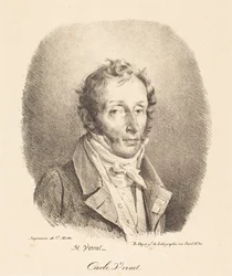 Buste van Carle Vernet
