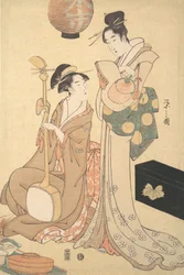 Twee geisha