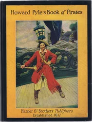 Omslagontwerp, uit Howard Pyles Book of Pirates gepubliceerd door Harper & Bros, 1921