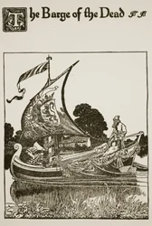 De boot van de doden, illustratie uit 