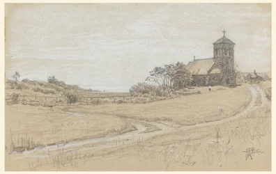 Tekening, Landschap, 1880-90