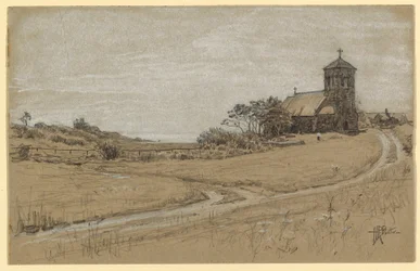Tekening, Landschap, 1880-90