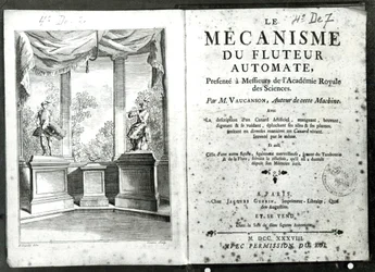 Automaten, illustratie van het frontispice uit 