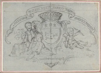 Wapen met drie putti