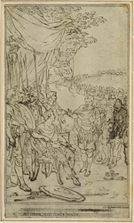 Studie voor Lucains "La Pharsale", Canto IV