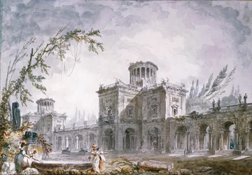 Architecturale fantasie, 1760