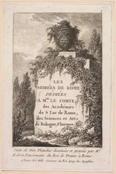 Les Soirées de Rome: Titelpagina, 1763-1764