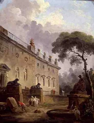 Terras van de Villa Madama