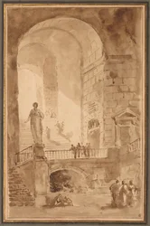 Gewelfde trap, ca. 1770-1779