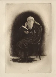 Studie van een kartuizerklooster