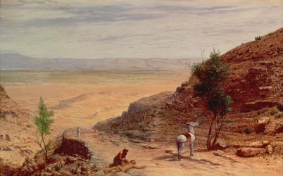 De weg tussen Jeruzalem en Jericho