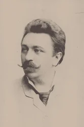 Portret van de componist Eugen Hildach