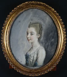 Portret van Georgiana Spencer, later hertogin van Devonshire
