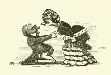 Onder de plak (gravure)