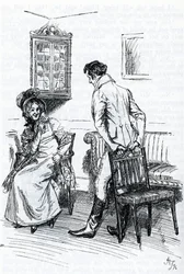 Emma en Mr. Knightley (illustratie)