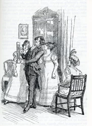 Illustratie voor "Emma" door Jane Austen (illustratie)
