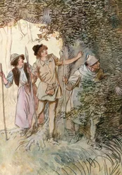 Illustratie voor Shakespeare