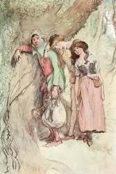 Illustratie voor Shakespeare