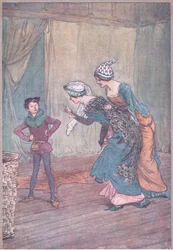 "Jij kleine Jack-A-Lent, ben je ons trouw geweest?", illustratie uit 