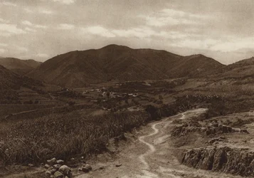 Mexico: San Bartolito (zwart-wit foto)