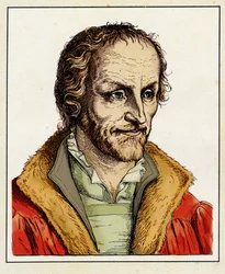 Philippe Melanchthon - Filippo MELANTONE (1497-1560),1854 (gravure)