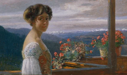 Alice Charlemont, de dochter van de schilder