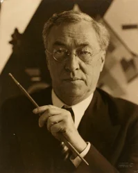 Portret van de kunstenaar Wassily Kandinsky 1866-1944