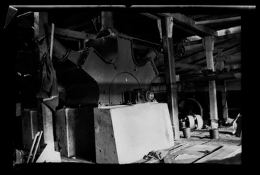 Houtslijpmachine van de Kymi-fabriek in Kuusankoski