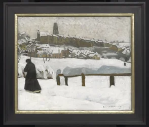 Freiburg in de Sneeuw